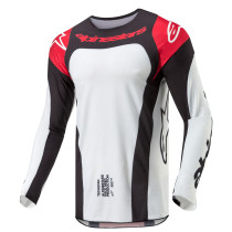 Maillot cross Alpinestars 2024 Techstar Ocuri - Mars Rouge Blanc Noir