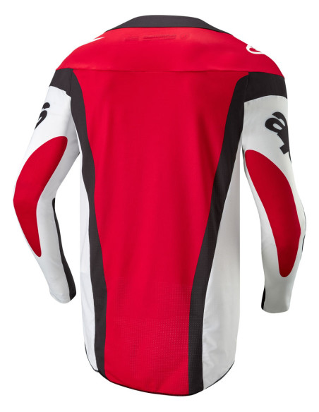 Maillot cross Alpinestars 2024 Techstar Ocuri - Mars Rouge Blanc Noir