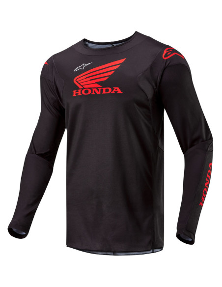 Maillot cross Alpinestars Honda 2024 Racer Iconic - Noir Rouge