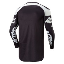 Maillot cross Alpinestars 2024 Racer Hana - Noir Blanc 2