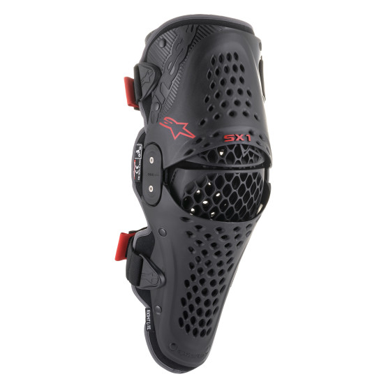 Genouillères Alpinestars SX-1 V2 - Noir Rouge