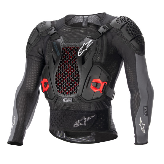 Gilet de protection Alpinestars Bionic Plus V2 - Noir Rouge