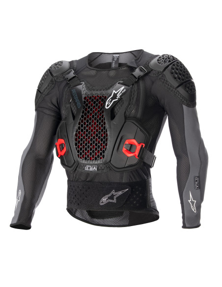 Gilet de protection Alpinestars Bionic Plus V2 - Noir Rouge