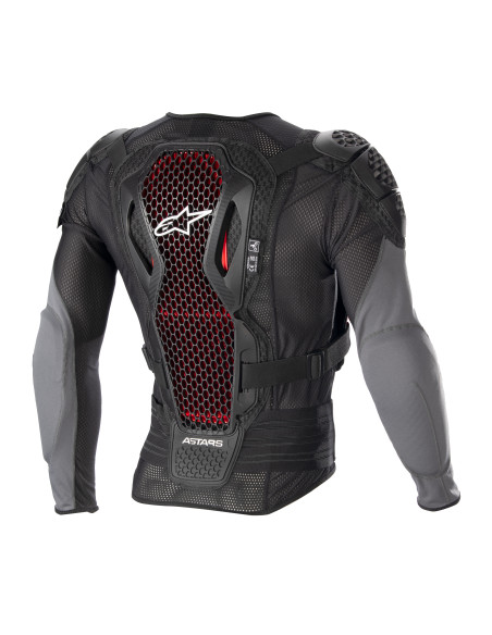 Gilet de protection Alpinestars Bionic Plus V2 - Noir Rouge