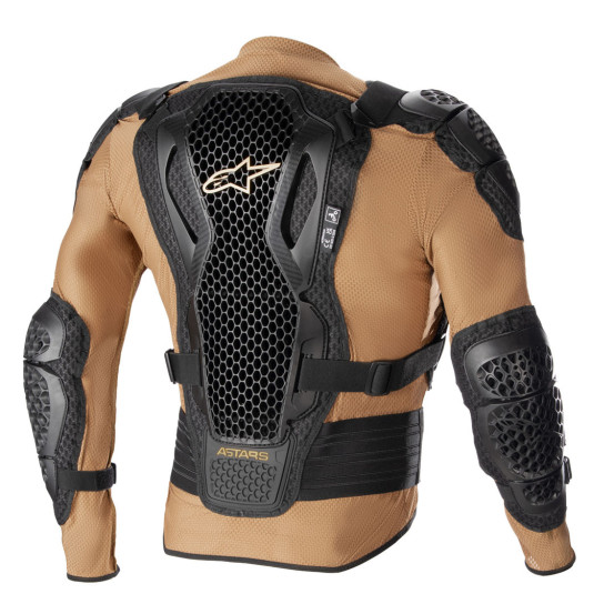 Gilet de protection Alpinestars Bionic Action V2 - Sable Noir Tangerine