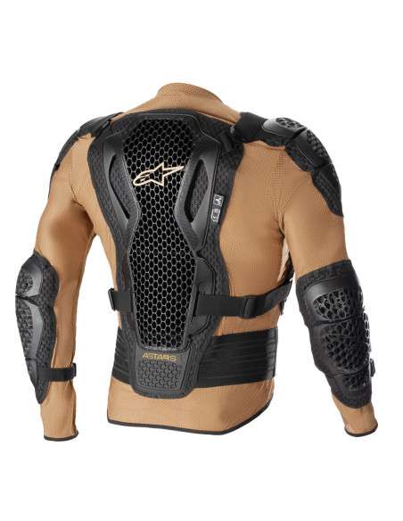 Gilet de protection Alpinestars Bionic Action V2 - Sable Noir Tangerine