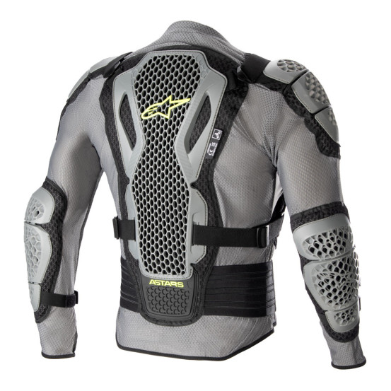 Gilet de protection Alpinestars Bionic Action V2 - Gris Noir Jaune Fluo