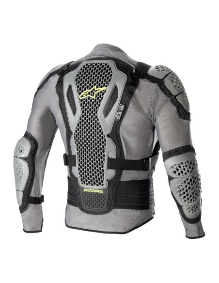 Gilet de protection Alpinestars Bionic Action V2 - Gris Noir Jaune Fluo