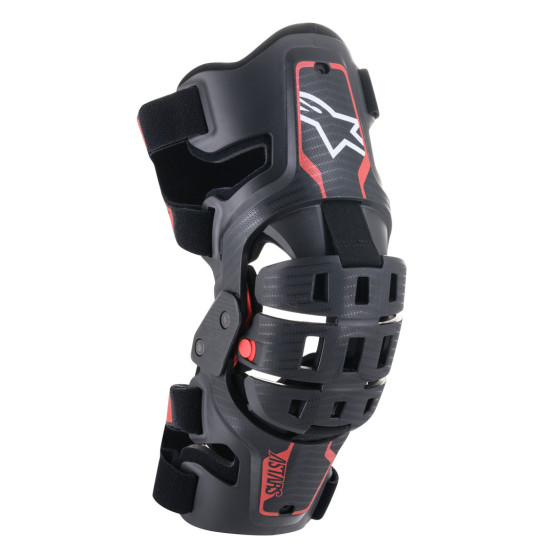 Paire de Genouillères Bionic enfant Alpinestars 5S - Noir Rouge