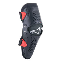 Genouillères enfant Alpinestars SX-1 - Noir Rouge