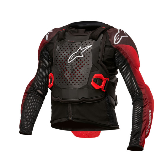 Gilet de protection enfant Alpinestars Bionic Tech - Noir Blanc Rouge