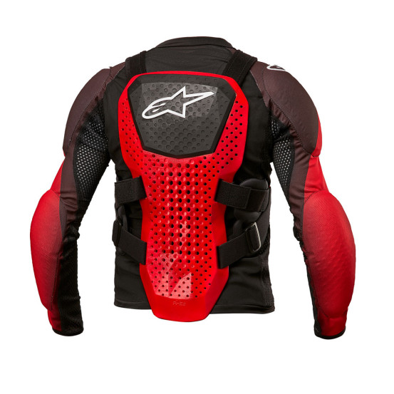 Gilet de protection enfant Alpinestars Bionic Tech - Noir Blanc Rouge