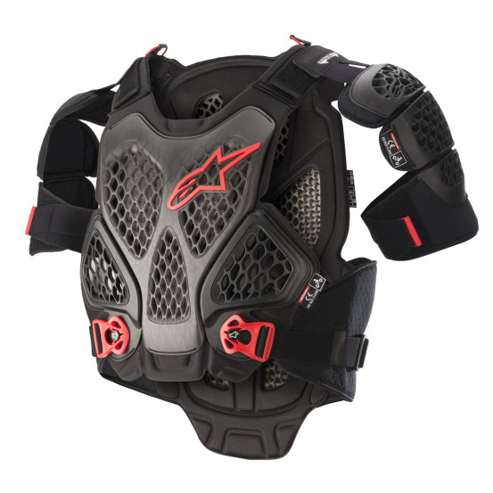 Pare pierre Alpinestars A-6 - Noir Rouge