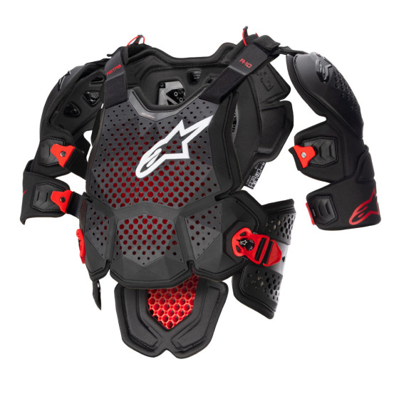 Pare pierre Alpinestars A-10 V2 - Noir Rouge
