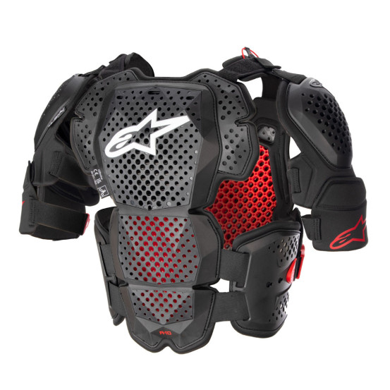 Pare pierre Alpinestars A-10 V2 - Noir Rouge