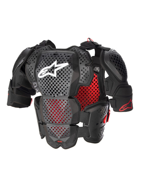 Pare pierre Alpinestars A-10 V2 - Noir Rouge