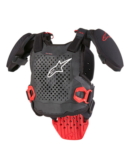 Pare Pierre enfant Alpinestars A-5 S V2 - Noir Blanc Rouge