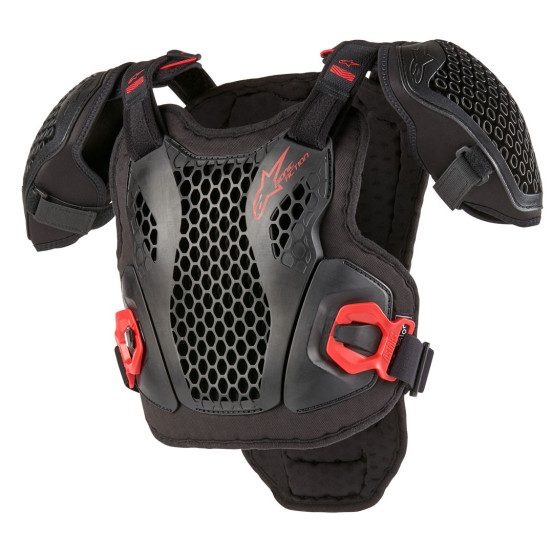 Pare Pierre enfant Alpinestars Bionic Action - Noir Rouge