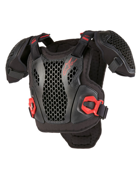 Pare Pierre enfant Alpinestars Bionic Action - Noir Rouge