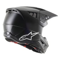 Casque cross Alpinestars S-M5 Solid - Noir Mat 2