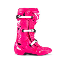 Bottes cross Alpinestars Tech 10 - Diva Rose Blanc 2