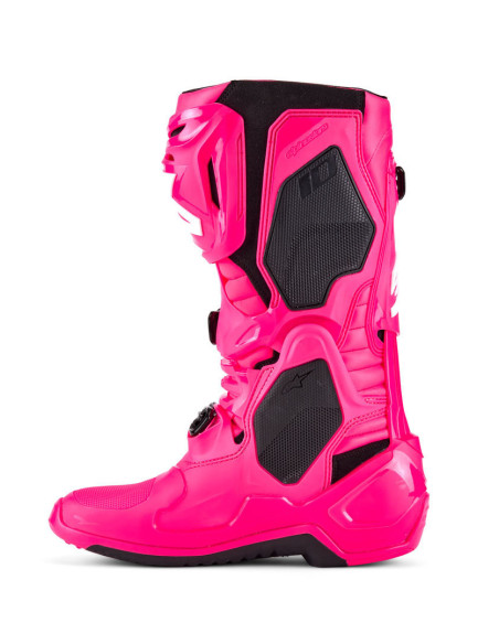 Bottes cross Alpinestars Tech 10 - Diva Rose Blanc