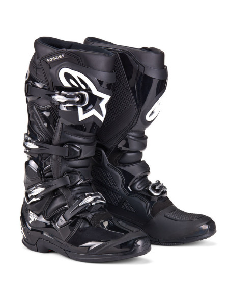 Bottes cross Alpinestars Tech 7 nouvelle génération - Noir