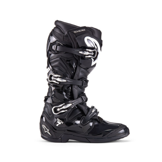 Bottes cross Alpinestars Tech 7 nouvelle génération - Noir
