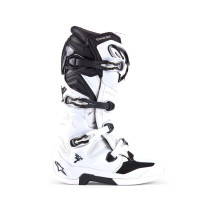 Bottes cross Alpinestars Tech 7 nouvelle génération - Blanc Noir 2