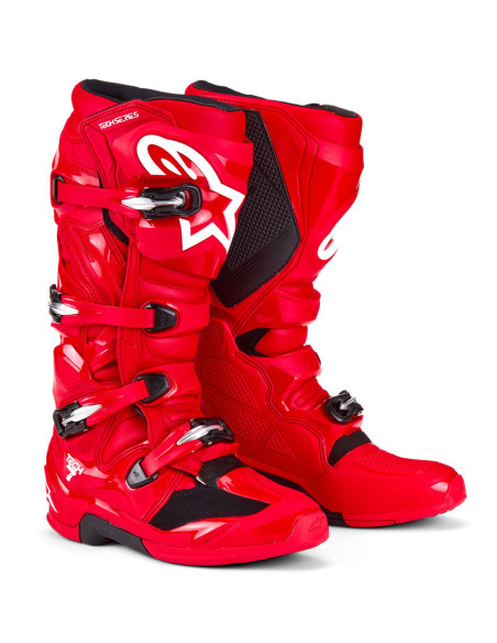Bottes cross Alpinestars Tech 7 nouvelle génération - Rouge