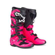 Bottes cross Alpinestars Tech 7 nouvelle génération - Diva Rose Noir
