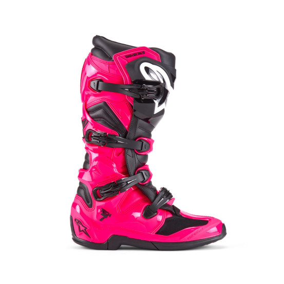 Bottes cross Alpinestars Tech 7 nouvelle génération - Diva Rose Noir