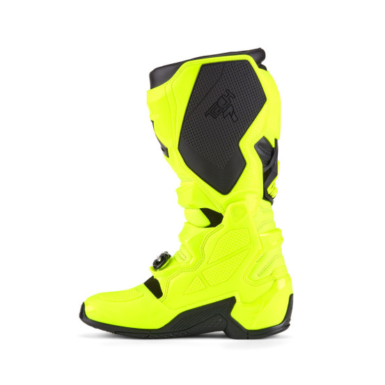 Bottes cross Alpinestars Tech 7 nouvelle génération - Jaune Fluo Noir