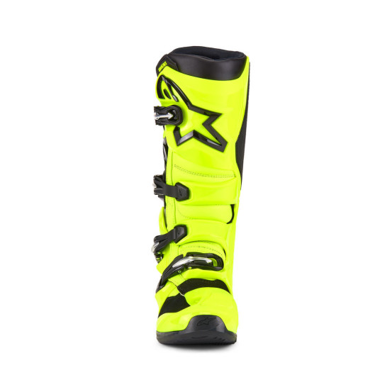 Bottes cross Alpinestars Tech 5 - Jaune Fluo Noir