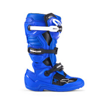 Bottes cross enfant Alpinestars Tech 7S - Bleu Noir Blanc 2