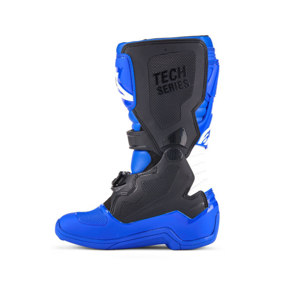 Bottes cross enfant Alpinestars Tech 7S - Bleu Noir Blanc