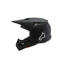 Casque cross enfant Alpinestars S-M3 Solid - Noir Mat 2