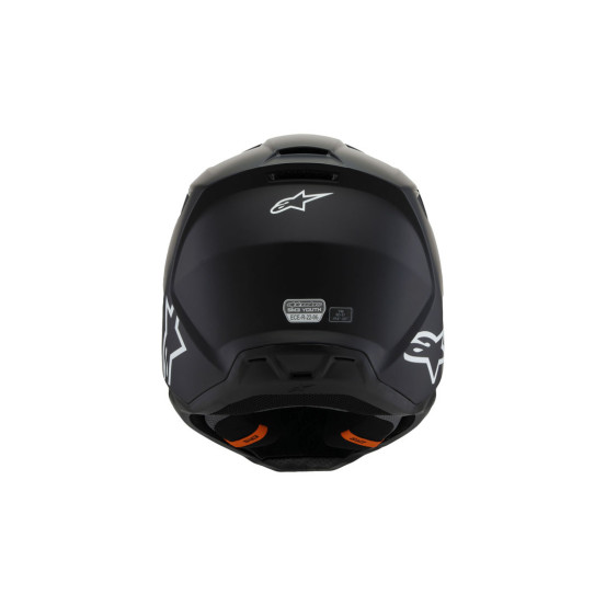 Casque cross enfant Alpinestars S-M3 Solid - Noir Mat