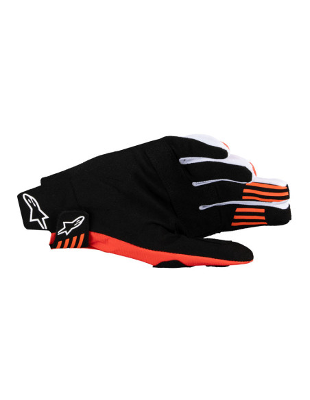 Gants cross Alpinestars 2025 Techstar - Noir Orange