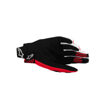 Gants cross Alpinestars Techstar - Noir Rouge 2