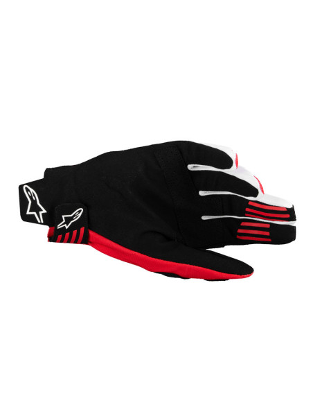 Gants cross Alpinestars Techstar - Noir Rouge