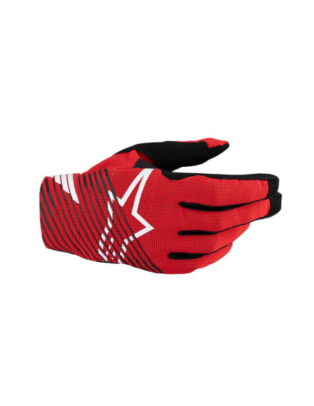 Gants cross Alpinestars Radar Pro - Rouge
