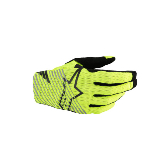 Gants cross Alpinestars Radar Pro - Jaune Fluo