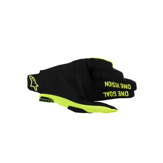 Gants cross Alpinestars Radar Pro - Jaune Fluo