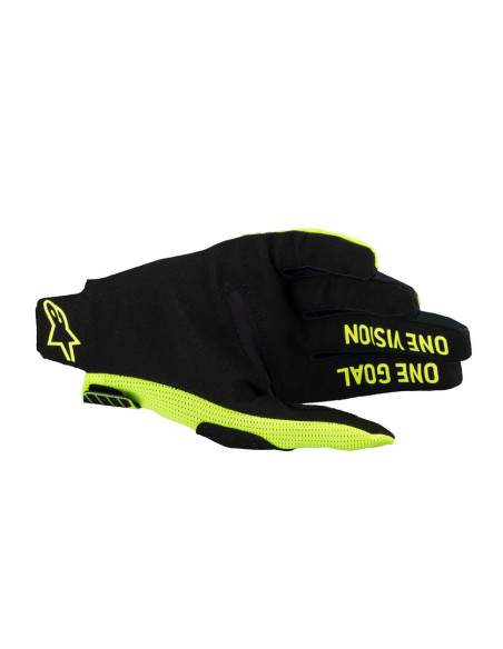 Gants cross Alpinestars Radar Pro - Jaune Fluo