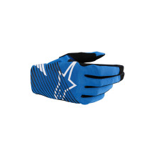 Gants cross Alpinestars Radar Pro - Bleu