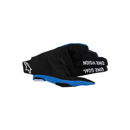 Gants cross Alpinestars Radar Pro - Bleu