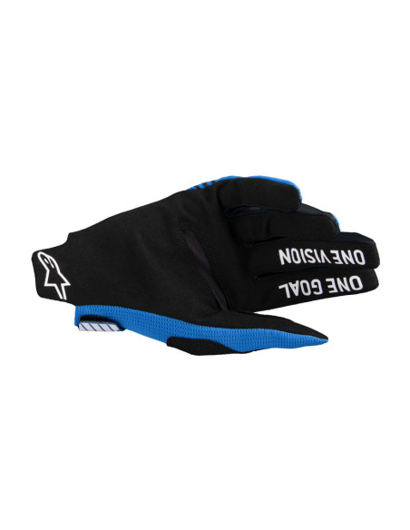 Gants cross Alpinestars Radar Pro - Bleu