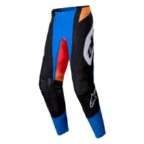 Pantalon cross Alpinestars 2025 Techstar Melt - Orange Bleu