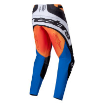 Pantalon cross Alpinestars 2025 Techstar Melt - Orange Bleu 2
